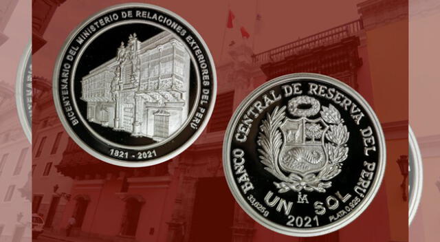 BCR revela nueva moneda por el Bicentenario del RREE.
