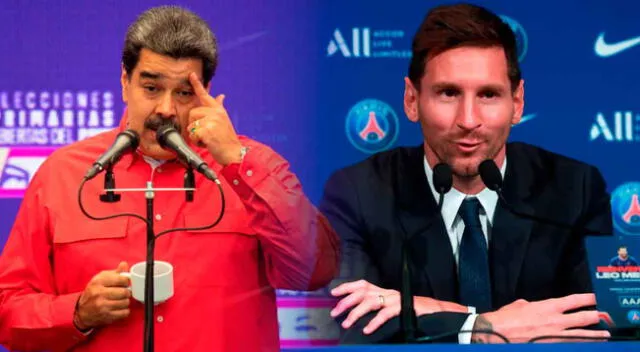 Nicolás Maduro deseó que Lionel Messi no vaya al PSG.