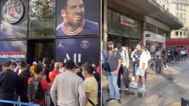 Messi llevará la camiseta '30' durante su estadía en el PSG. Foto: captura de video/Twitter