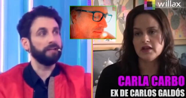 Peluchín se manda con todo a la esposa de Carlos Galdós: “Tengo entendido que él te fue infiel”