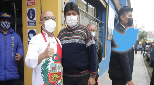 Usuarios no perdonan que cevichería Mi Barrunto haya recibido a Evo Morales