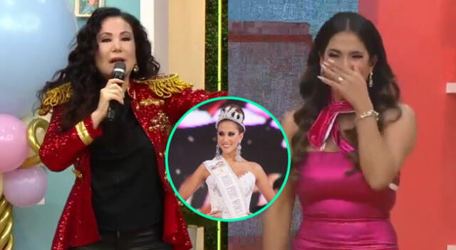 Melissa Paredes le dedicó unas emotivas palabras a su yo del pasado, y no esperó que Janet Barboza mencionara su pasado en el Miss Perú.