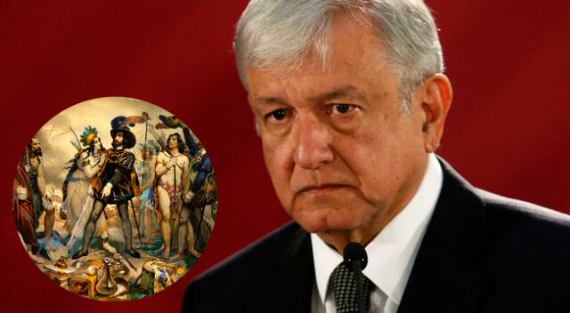 El presidente mexicano cuestionó los efectos de las “matanzas de los conquistadores” y de los tres siglos de la colonización.