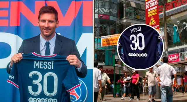 Lionel Messi ha causado sensación en Gamarra y Polvos Azules.