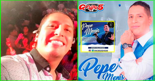 Animador de Grupo 5, Pepe Menis se encuentra grave debido al coronavirus, y solicitan ayuda.