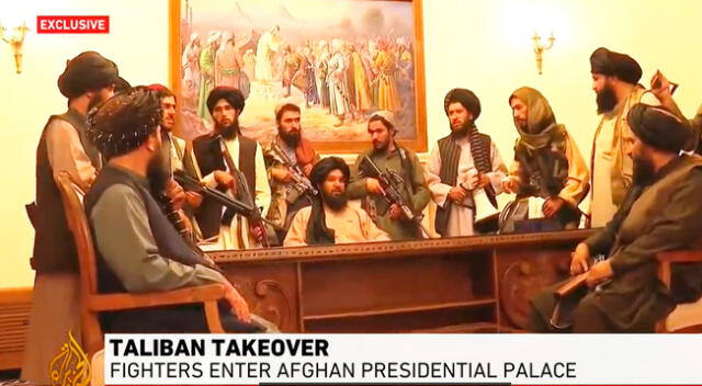 Se espera que los talibanes anuncien su toma de posesión del palacio, cambiando el nombre del país a Emirato Islámico de Afganistán.