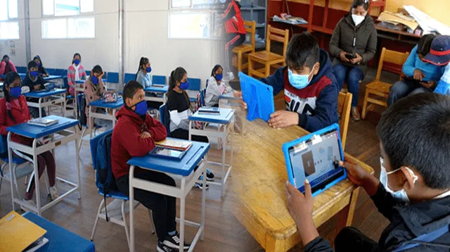 21 centros educativos ya han regresado a clases semipresenciales en Perú.