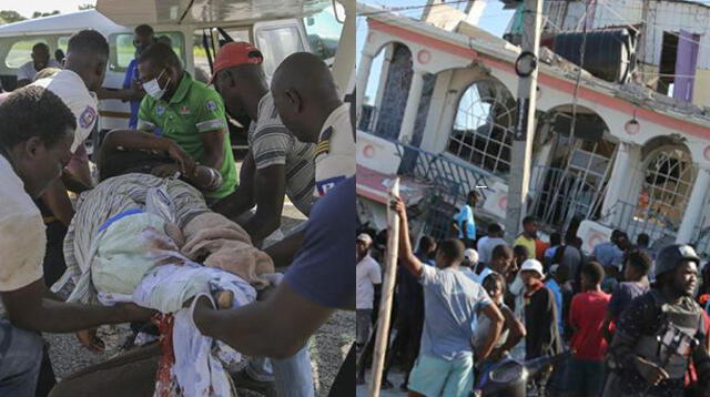 La cifra de fallecidos se elevó a 1.419 tras terremoto en Haití.