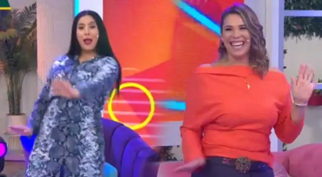 Maricarmen Marín se anima a bailar 'Pasito tun tun' EN VIVO.