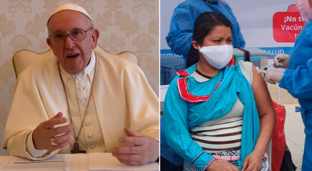 El papa Francisco indicó que la vacunación promueve el bien común.