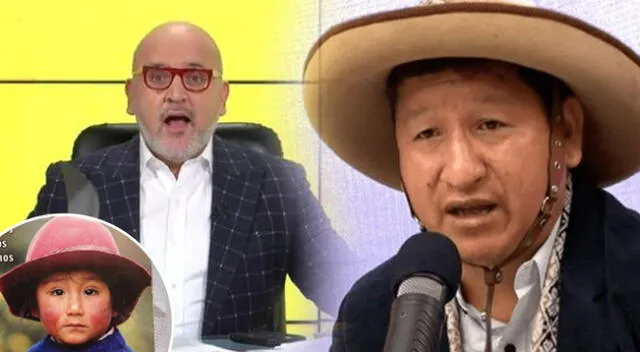 Beto Ortiz dice 'Paco Yunque y cholito retaco' a Guido Bellido