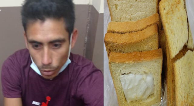 INPE capturó a Daniel Augusto Farfán Verano con droga oculta en pan en el penal de Moquegua