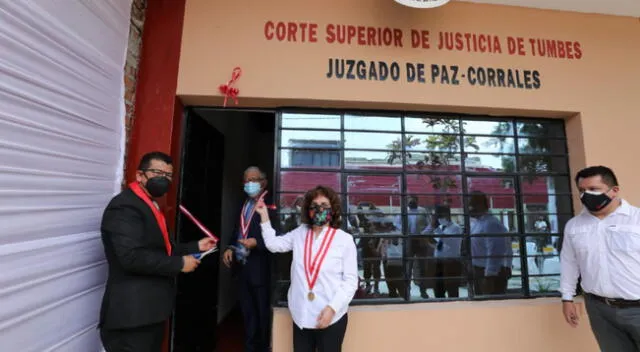 Poder Judicial inaugura juzgados en lugares más recónditos de la ciudad de Tumbes