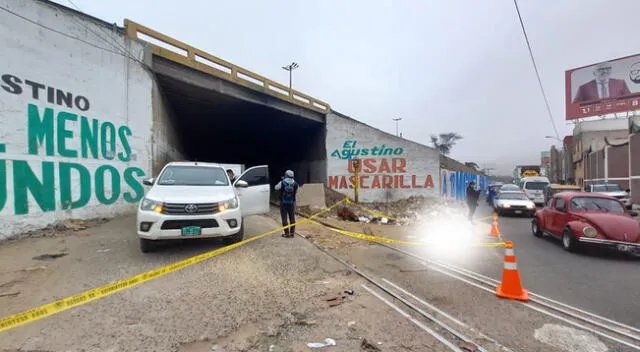 Hombre fue asesinado y arrojado en concurrida calle de El Agustino.