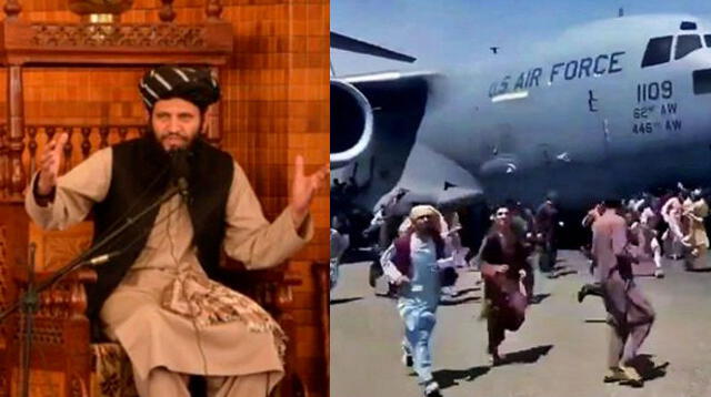 Los afganos desesperados intentaron huir de Afganistán en aviones estadounidenses.
