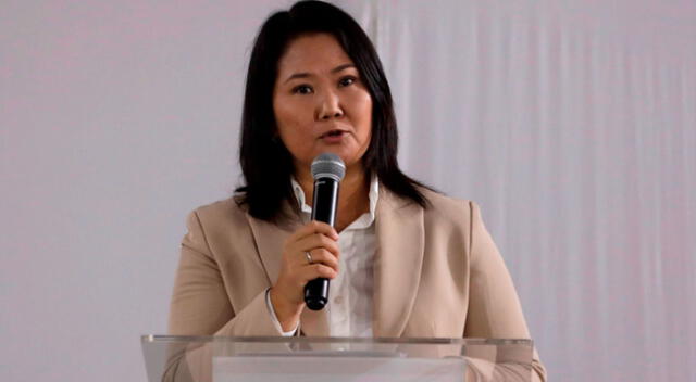 Keiko Fujimori asegura reconocer a Pedro Castillo como presidente de la República.