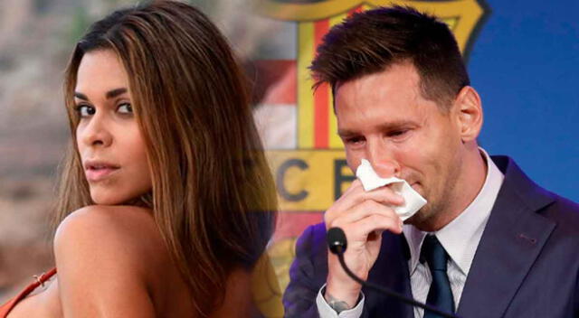 Luana Sandien hace última oferta por pañuelo de Lionel Messi.