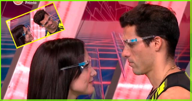 Rosángela Espinoza y Patricio Parodi en reto de miradas en EEG.