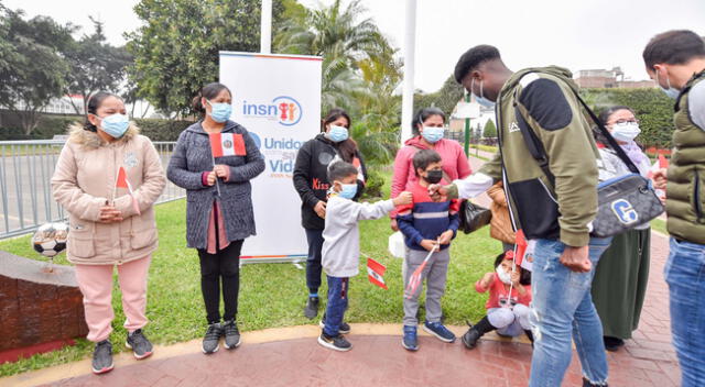 Seleccionados peruanos hicieron importante donación
