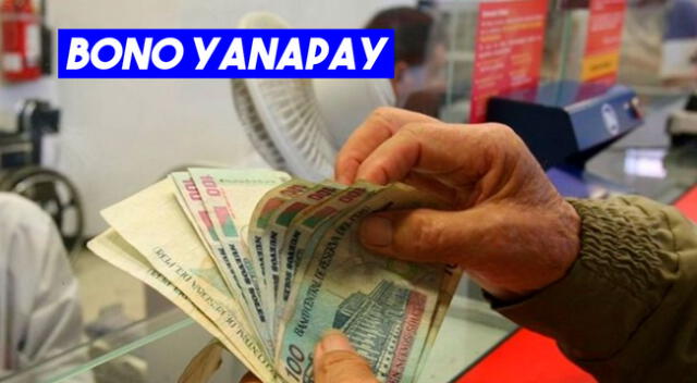 Bono 350 Yanapay comenzará a pagarse el 8 de septiembre.
