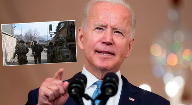 Joe Biden se pronunció este martes sobre salida de tropas estadounidenses de Afganistán.