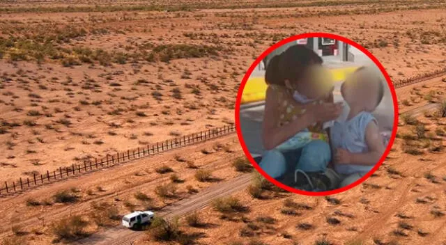 Como resultado de los peligros del desierto, la madre y su hija perdieron la vida.