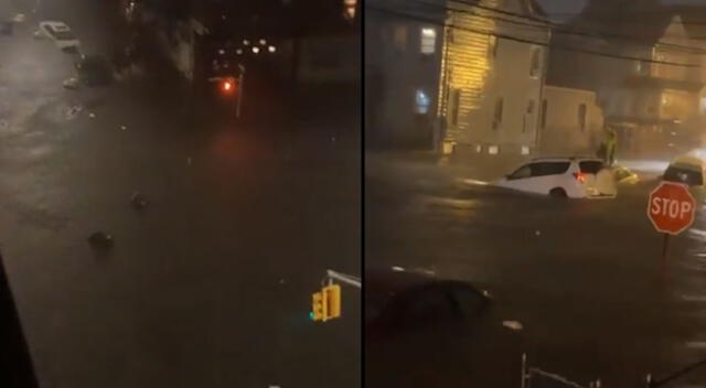 Nueva York registra serias inundaciones tras las intensas lluvias.