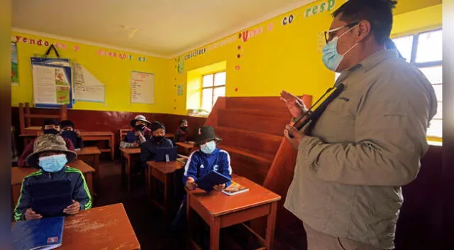 Instalación de antenas beneficiaran a 766 escolares de diez pueblos en Cusco.