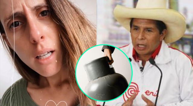 La actriz Daniela Camaiora se mostró sorprendida que su balón de gas ahora cueste S/ 15 más que antes, y se solidarizó con las familias que no pueden pagar esto.