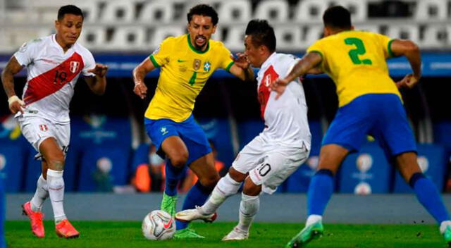 La selección peruana partió este martes rumbo a Brasil.