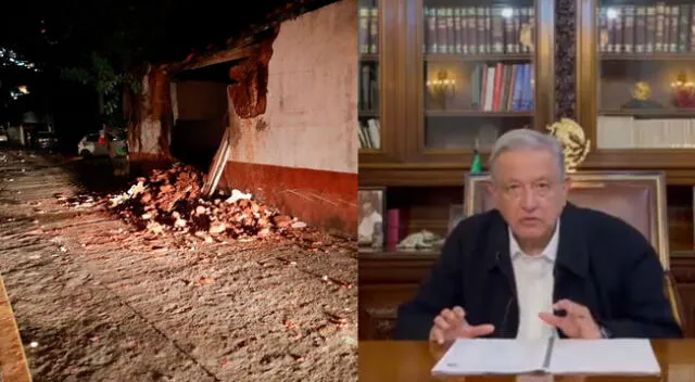 López Obrador se pronuncia por el sismo de 7.1