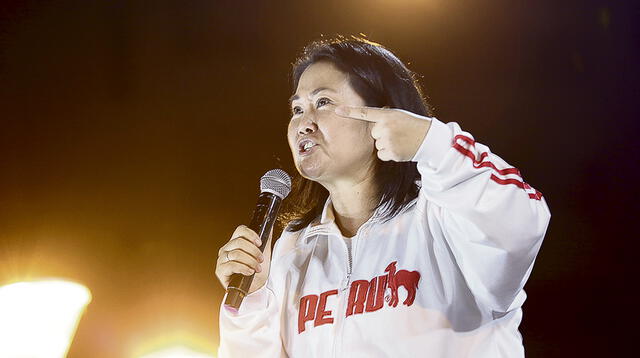 Keiko Fujimori se pronuncia por posible candidatura a la presidencia