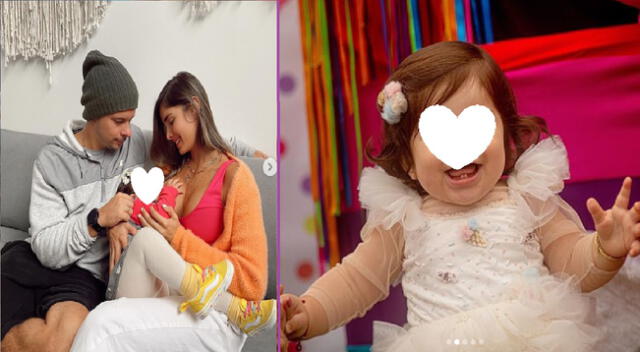 Korina Rivadeneira celebró por todo lo alto cumpleaños de su bebé.