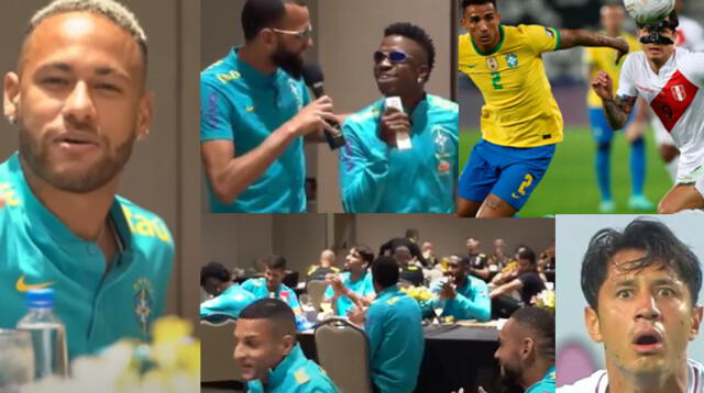 Concentración de Brasil fue puro festejo y canticos.