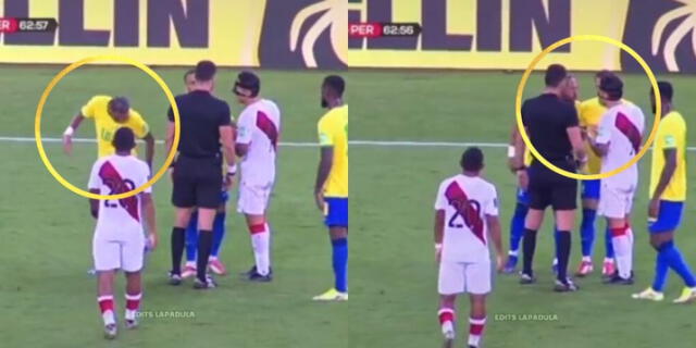 ¡Más respeto! Lapadula piso de casualidad a Neymar, se disculpó, pero el brasileño se molestó.