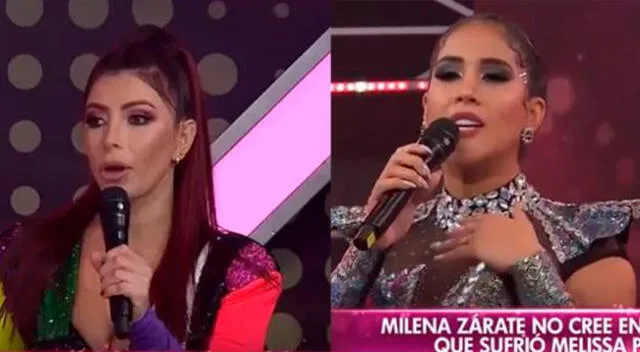 Milena Zárate no cree en desmayo de Melissa Paredes en Reinas del show 2.