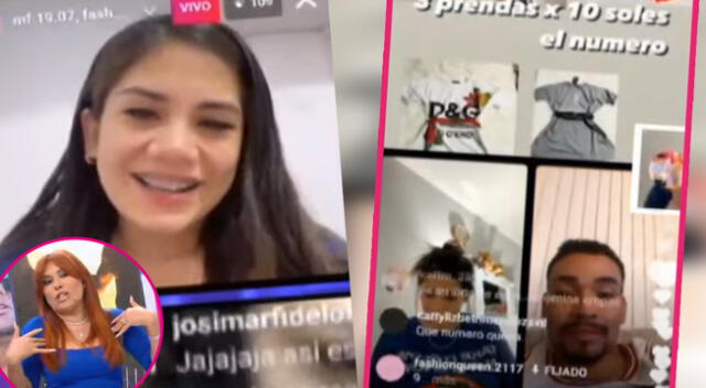 Magaly TV La Firme: Josimar reaparece haciendo 'puntos' en transmisiones en vivo de María Fe Saldaña.