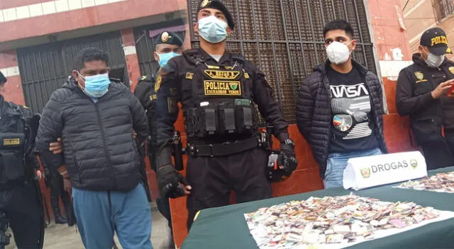 Criminales fueron detenidos por la PNP, durante operativo en La Parada.