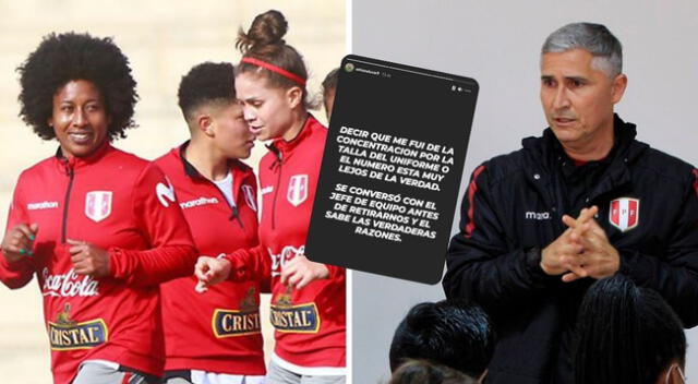 ¡Escándalo en fútbol femenino! Lúcar y Tristán dejan concentración de la selección tras discusión con técnico