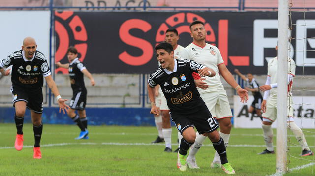 Irven Avila abre el camino de gol de Sporting Cristal en la goleada  6-1 ante UTC. Avila marcó dos goles.
