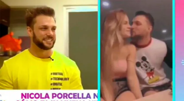 Nicola Porcella habla sobre su acercamiento con modelo mexicana.