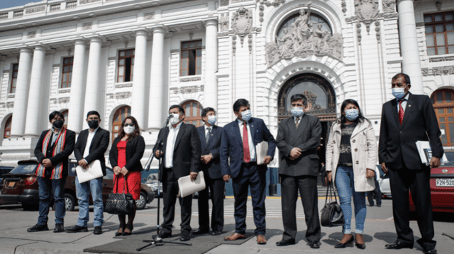 Bancada de Perú Libre presentó el día de ayer viernes el proyecto legislativo.