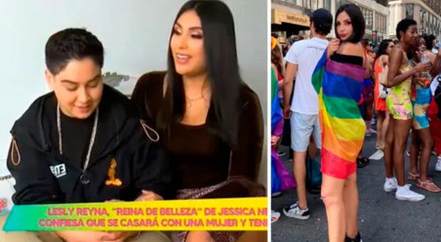 ExMiss Perú eco presenta a su pareja transexual.