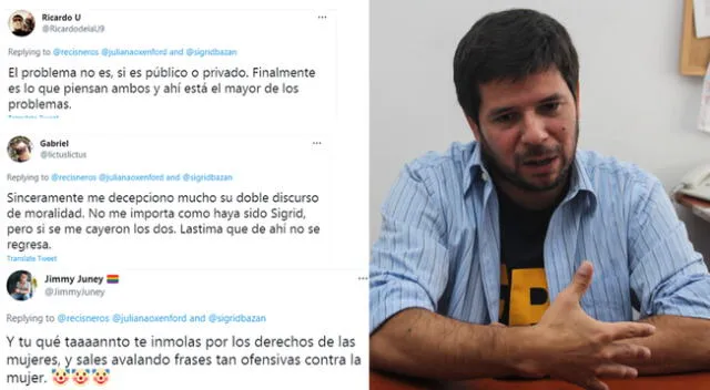 Usuarios demuelen a periodista por comentarios junto a Juliana Oxenford.