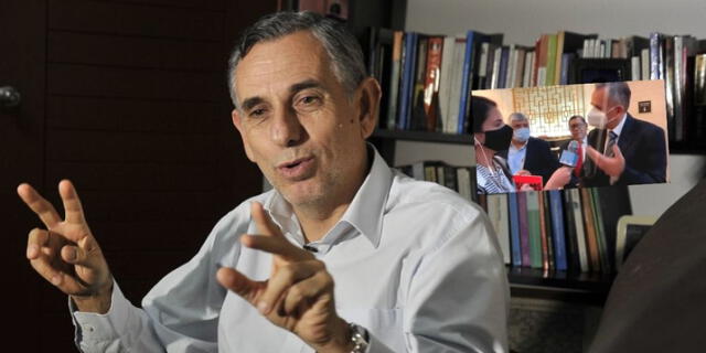 Pedro Francke, molesto con periodista: “Hace cinco preguntas me dijo que era la última”