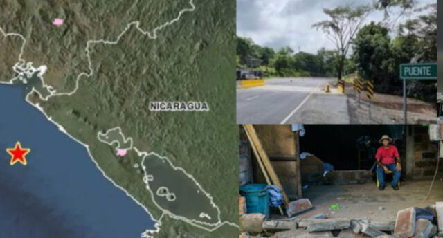 Hubo réplicas tras sismo en Nicaragua.