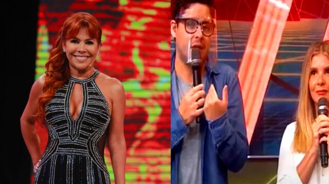 Magaly Medina indignada por comentarios de Gian Piero Díaz y Johanna San Miguel tras accidente de Elías Montalvo. Foto: captura de ATV/ captura de América TV