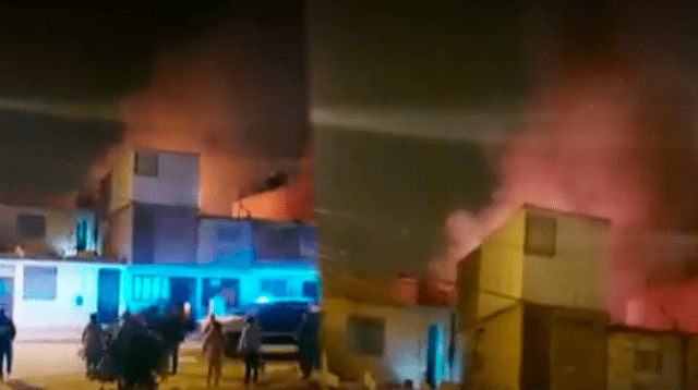 Incendio deja a más de 20 personas damnificadas en Ventanilla