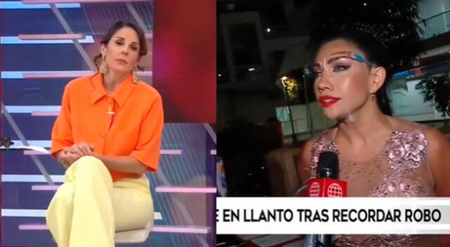 Rebeca Escribens se solidariza con Diana Sánchez tras robo.