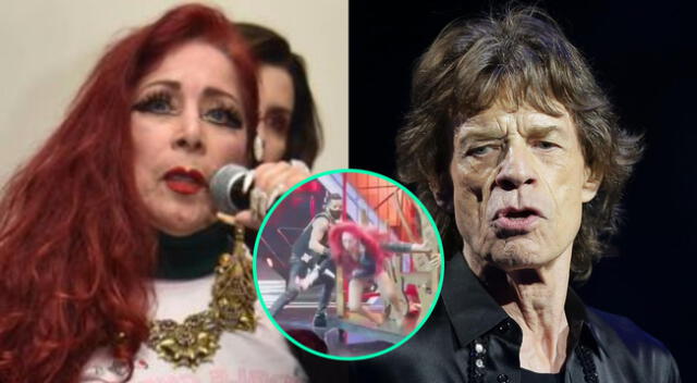 Monique Pardo aún sufre las secuelas tras el accidente que tuvo en El artista del año y aprovechó en dirigirse a Mick Jagger, buscando apoyo.